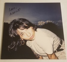 Tenci Autographed My Heart Is An Open Field Coke Bottle Clear Vinyl LP