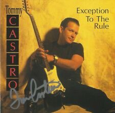 Tommy Castro Autographed Exception To The Rule CD Tommy Castro Autographed Exception To The Rule CD