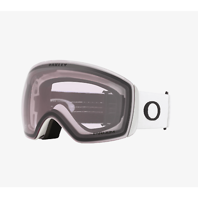 Oakley Flight Deck L Matte White Prizm Snow Clear Ski Oakley Flight Deck L Matte White Prizm Snow Clear Ski