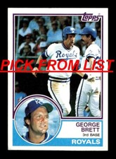 1983 Topps Baseball Stars HOFers EX-MT Pick From List All PICTURED k1y5y4y8y3