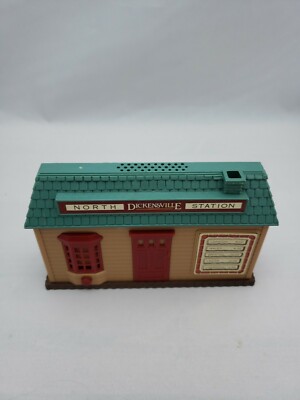 Dickensville Collectables Train Set No. 171L STATION Works 1992