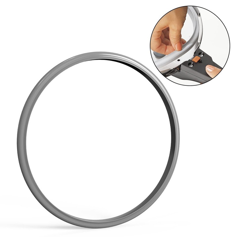 Enhance Cooking Safety with 22cm Clear Silicone Gasket for Pressure