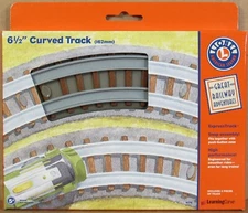 Lionel/Learning Curve 92711 "Great Railway Adventures" 6.5" Curved Track (4/Pkg)