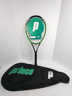 Raquette De Tennis Prince Turbo Beast TC87A - Taille 4 1/2, MP, Non Cordée, Avec Housse, Neuf Vintage 2002