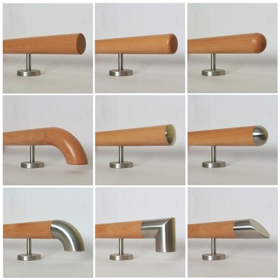 Handlauf Buche Kiefer Handlauf Treppen Geländer Ha Produktbild-Vorschau 12