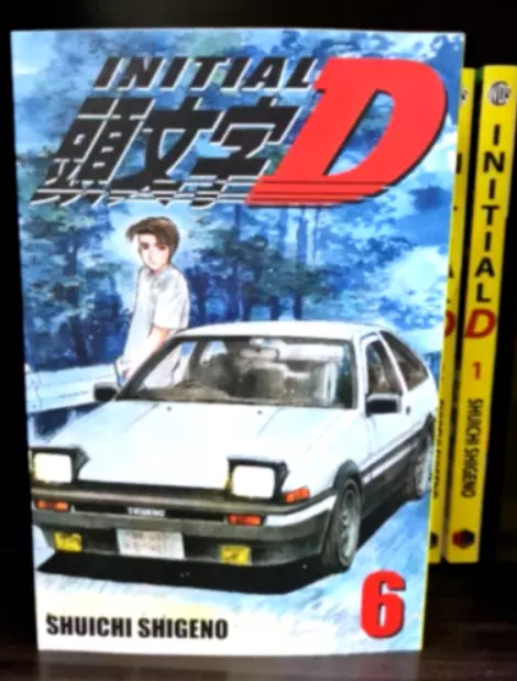 INITIAL-D Shuichi Shigeno Manga Anime Comic Volume 1-36 Full Set