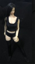 1:12 Black Socks Stockings Model Fit 6inch Female PH TBL Action Figure Doll