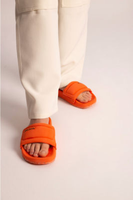 NIB Heron Preston Logo Patch Slide Sandal IT 42 / 9 | eBay display picture 1