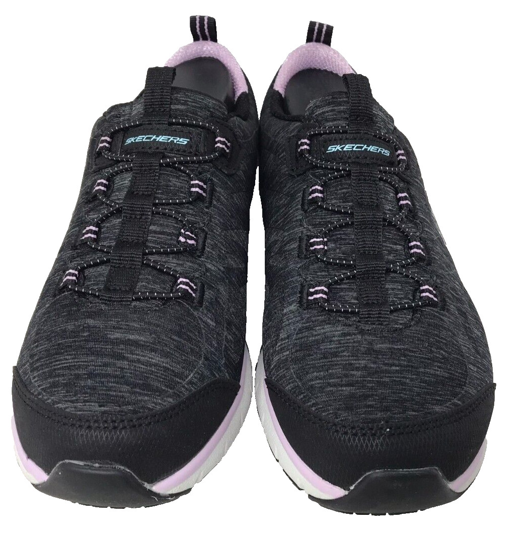 Skechers Women's Gratis Sport Slip On Athletic Shoes Char/Lav Size:6.5 119H