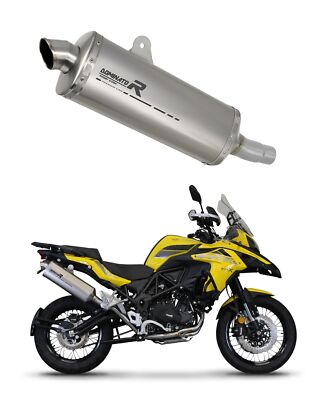 TRK 502 X 2022 Exhaust Silencer Muffler Titanium P7 DOMINATOR