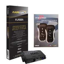 FlashLogic FLRSBA Remote Start Security System Module + Prestige PE1M2LEDZ