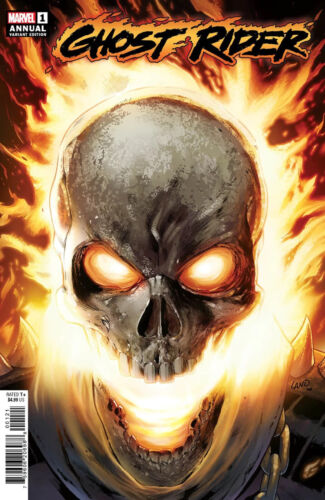 GHOST RIDER 2023 ANNUAL (GREG LAND VARIANT) COMIC BOOK ~ Marvel Comics ~ NM - Picture 1 of 1