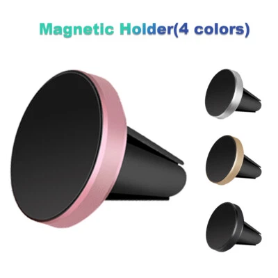 Car Strong Paste Magnetic Phone Holder Air Vent Mount Magnet Magnetic Stand - Image 1 of 4