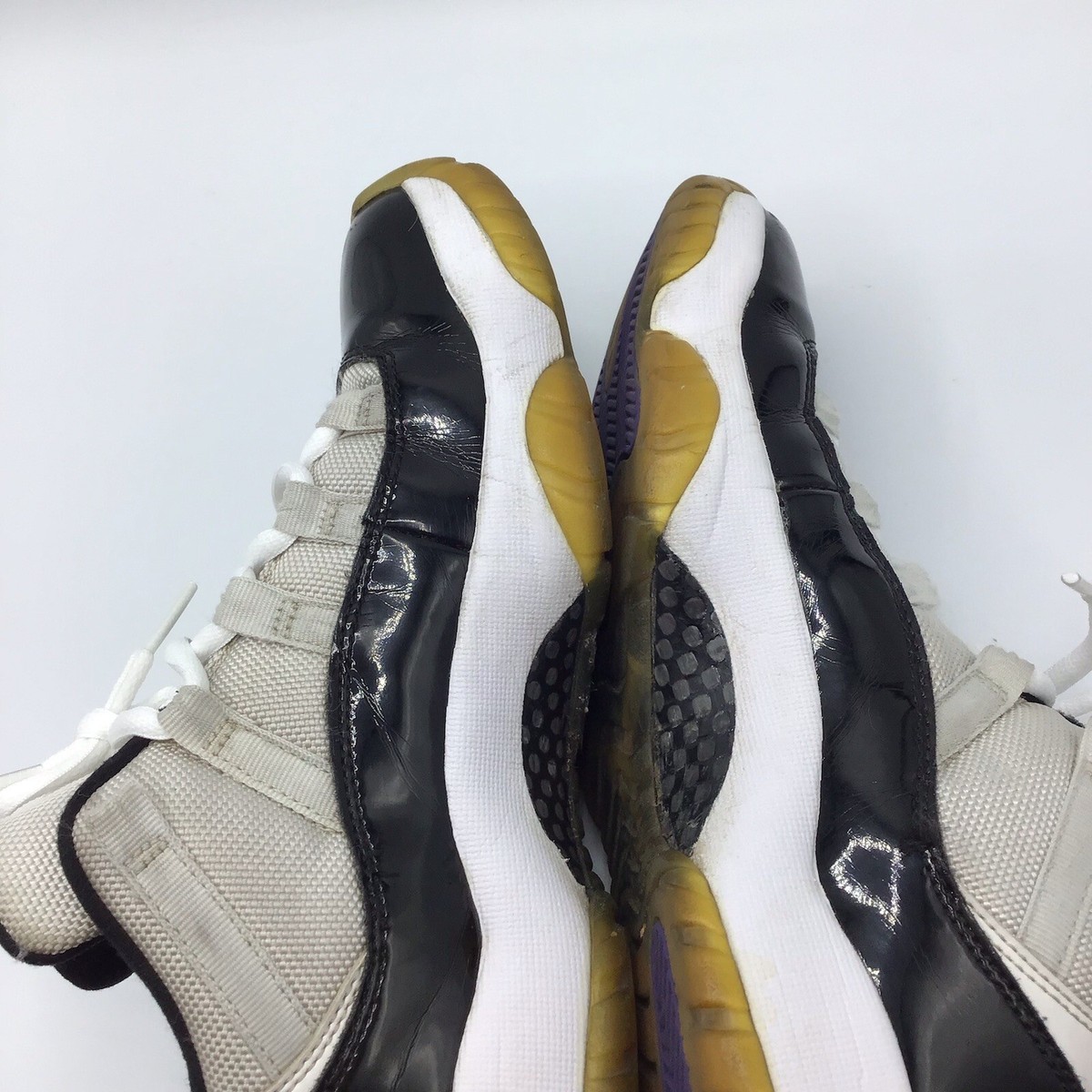 Nike air Jordan 11 retro low concord black white sneakers 528895