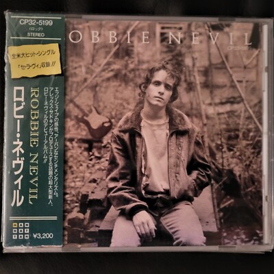 ROBBIE NEVIL - ROBBIE NEVIL (VERY RARE 1ST PRESS JAPAN w/OBI) CP32 - 5199