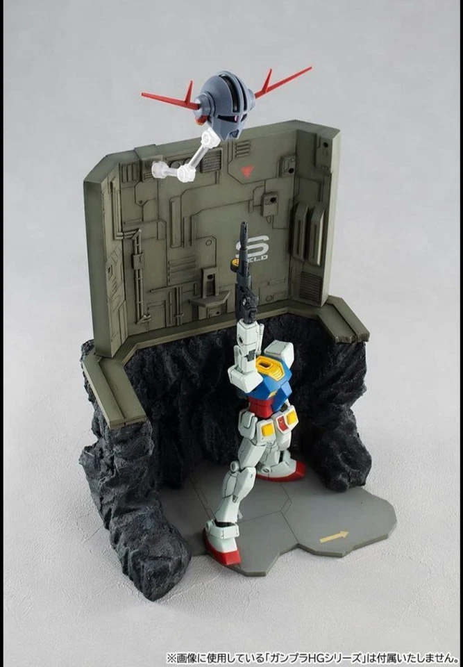 GUNDAM Realistic Model Diorama G Structure GS03 The Last Shooting MegaHouse - Immagine 3 di 4