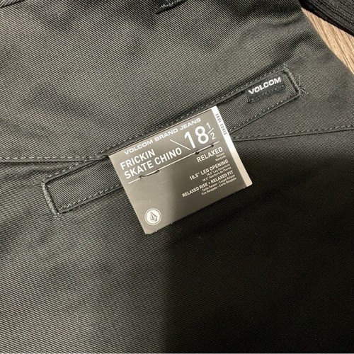 Volcom Frickin schwarze Skate Chino Hose Größe 29 Neu mit Etikett - Bild 12 von 14