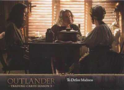 Outlander Season 3 Canvas Base Card #59 To Define Madness