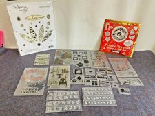Lot 100 Photopolymer Rubber Stamp Alphabet Summer Surf Birthday Friends Invite