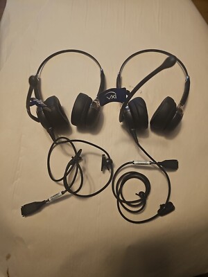 203071 VXI 203071 UC ProSet 21G Binaural Single-Wire Headset ( x2 Pair ) | eBay