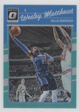 2016-17 Panini Donruss Optic Aqua Prizm 4/25 Wesley Matthews #79 1g8u