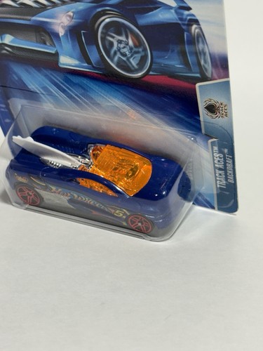 Hot Wheels Track Aces "Blue" Backdraft #193 Hecho en 2003 ¡NUEVO! - Imagen 3 de 4