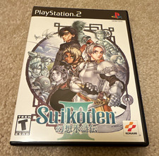 Konami Suikoden III PS2 JRPG T 2002 NTSC-U/C Manual Included