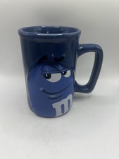 M&M'S - Mug / Tasse De Café M&M’S Bleu En Relief - État Neuf