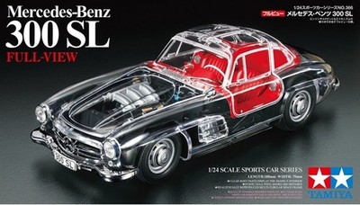 Tamiya 24366 - 1:24 Mercedes-Benz 300SL Full-View - Neu