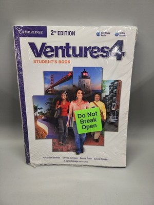 Ventures Level 4 Value Pack 2nd Edition Student Book Workbook Audio CD SEALED  