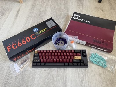 Keyboard Keyboard Leopold FC660C GMK modded topre