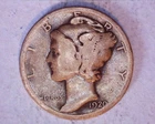 1920 MERCURY DIME***214-6