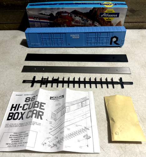 Trenes Athearn 2972 escala HO Route Rock 86’ Hi-Cube 8 puertas vagón de carga #32957 CAJA NUEVA | Zustand: New