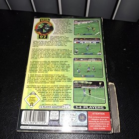 Sega Worldwide Soccer 97 Sega Saturn PAL UK Video Game, Complete in Box