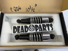 Harley Progressive Sportster 10.5" chr black rear shocks absorbers 1437 230/275