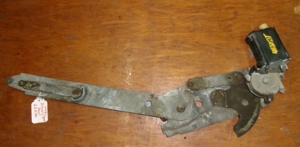 Cadillac 1961-64 regulador de ventana de puerta lateral del conductor con motor cupé/conv.  Video! Foto 2 de 4