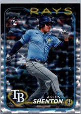 2024 Topps Chrome Update Austin Shenton #USC119 Tampa Bay Rays