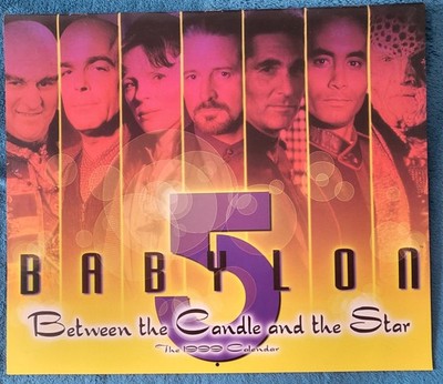 BABYLON 5 ''Between the Candle & the Star'' Limited Edition Kalender 1999, Rarität