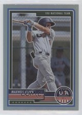 2023 Panini USA Baseball Stars & Stripes Silver Prizm Max Clark Maxwell #42 03ok