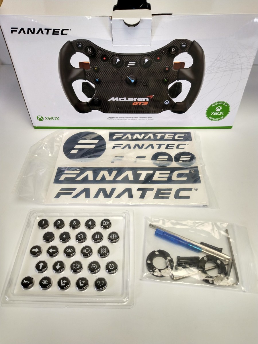 Fanatec CSL McLaren GT3 V2 中古 CSL Elite Steering Wheel PC Video Game Esports Access for