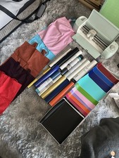 Cricut Explore Air 2 Bundle Mint Machine, Cutting Mat, Tools, Vinyls