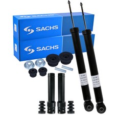 2x SACHS Stoßdämpfer + Rep-Satz Hinten für MITSUBISHI COLT 6 SMART FORFOUR 454