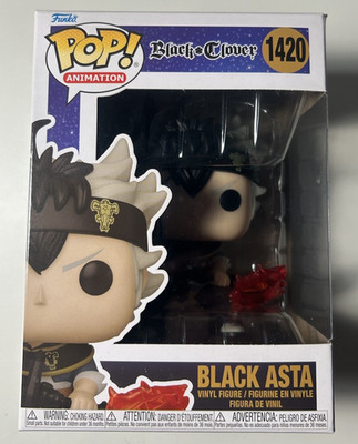 Funko Pop! Animation Black Clover Black Asta Vinylfigur #1420