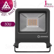 Ledvance LED Outdoor Endura Floodlight│30W│4000K│Cool White Light│Dark Grey│InUK