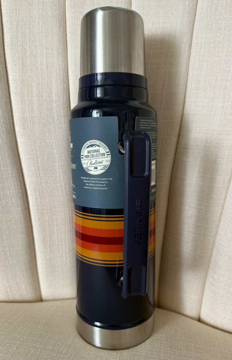 blue stanley water bottle The Quick Flip Go Water Bottle | 36 oz main image 0