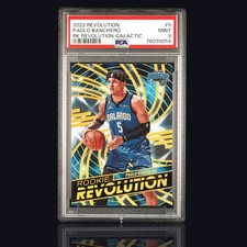 2022-23 Paolo Banchero GALACTIC SSP Panini Rookie Revolution Case Hit PSA 9
