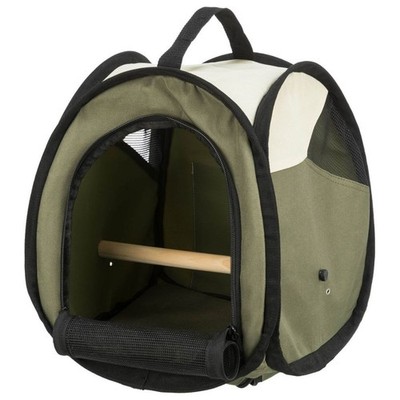 Trixie Vogelgepäcktransport Transport Tragetasche mit Sitzstange Tierarzt Reisetasche Koffer