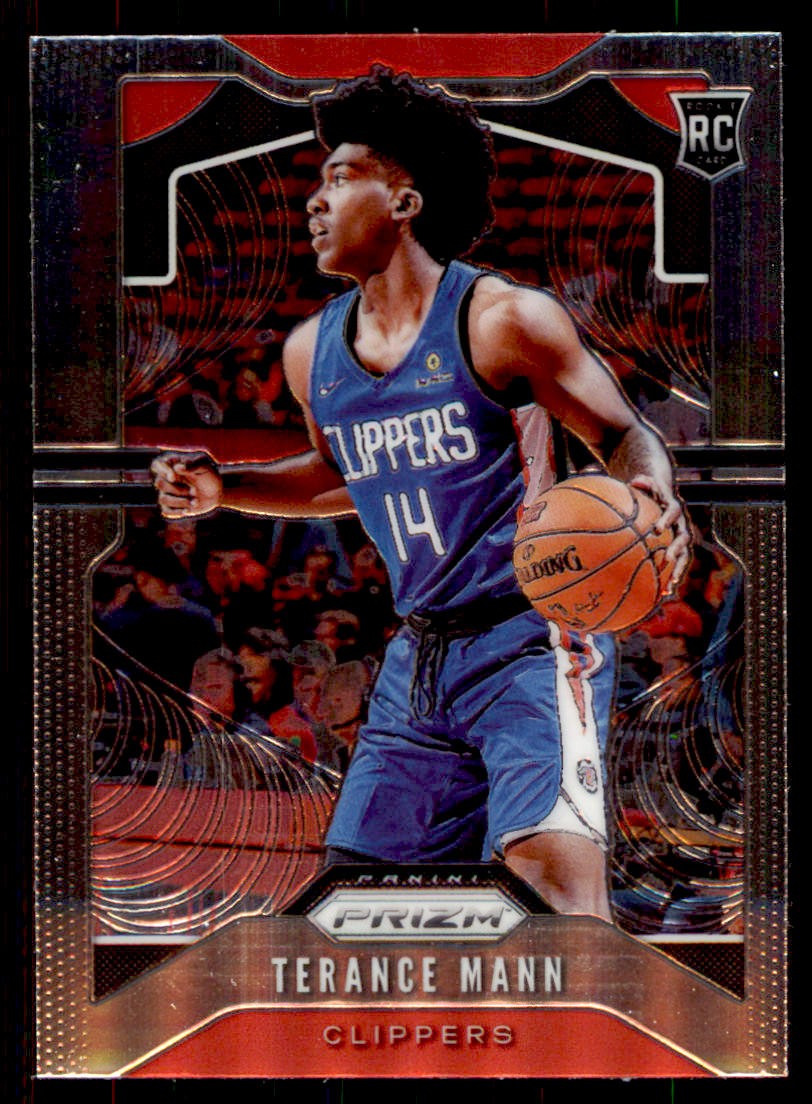 2019-20 Panini Prizm #296 Terance Mann Los Angeles Clippers