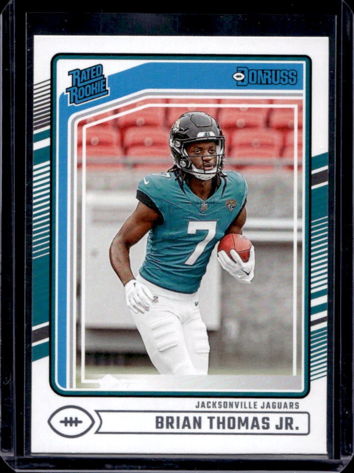 2024 Donruss Brian Thomas Jr. Rated Rookie #313 Jaguars