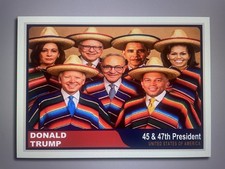 Donald Trump 2024 “47“ Custom ACEO Siete Sombreros